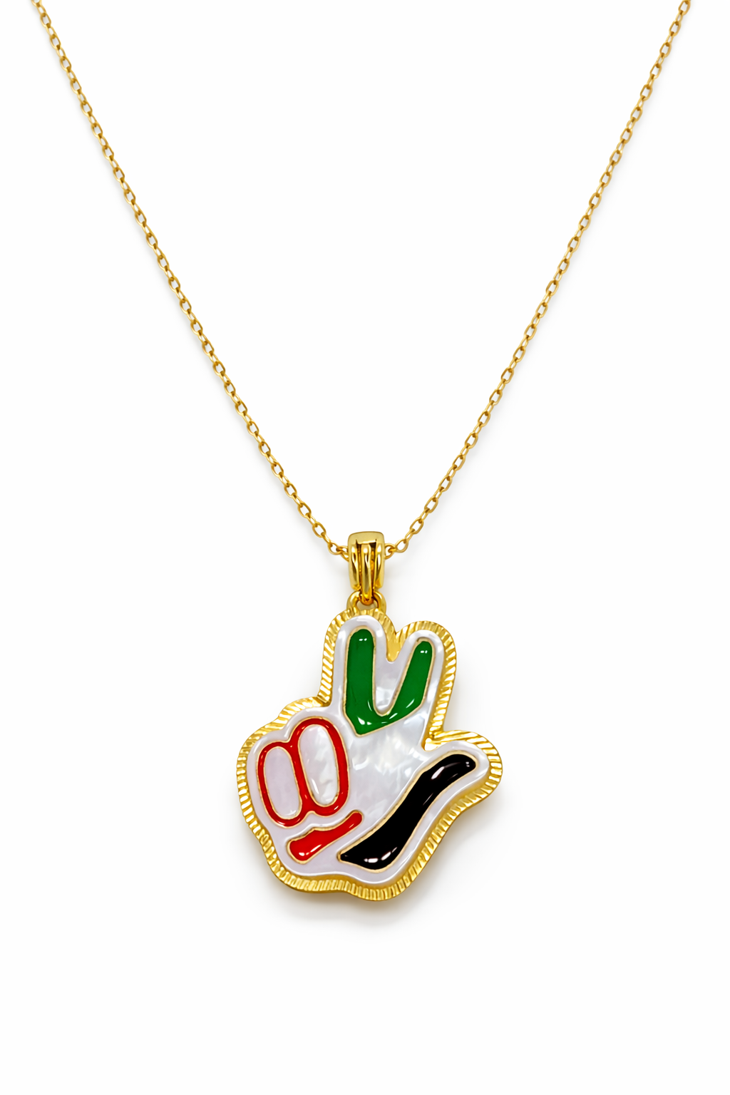 18K Gold UAE Heritage Necklace Collection