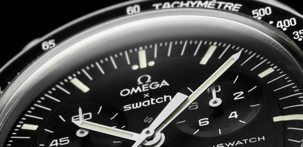 Swatch x Omega Bio ceramic Moon swatch Mission to Moon.