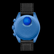 Swatch x Omega Bioceramic Moonswatch Mission to Neptune.