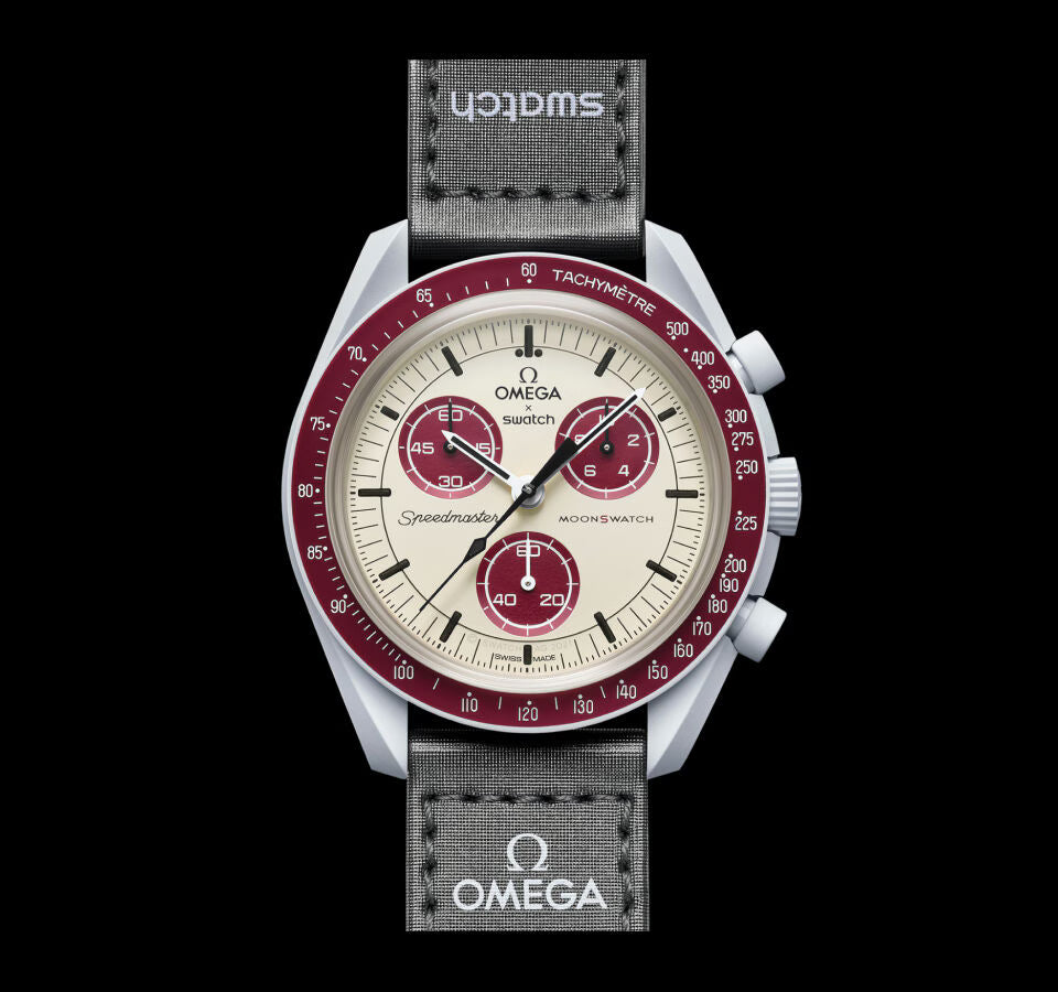 Swatch x Omega Bio ceramic Moon swatch Mission to Pluto.