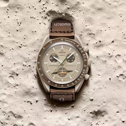 Swatch x Omega Bio ceramic Moon swatch Mission to Saturn.