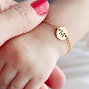 18K Gold Bracelet ( Kids ) - navidjewellery