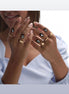 18K Gold Collection of rings - navidjewellery
