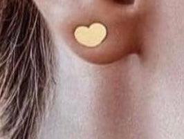 18K Gold Heart Set - navidjewellery