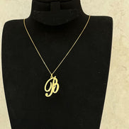 18K Gold Letters pendant - navidjewellery