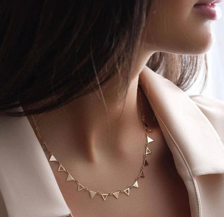 18K Gold Necklace - navidjewellery