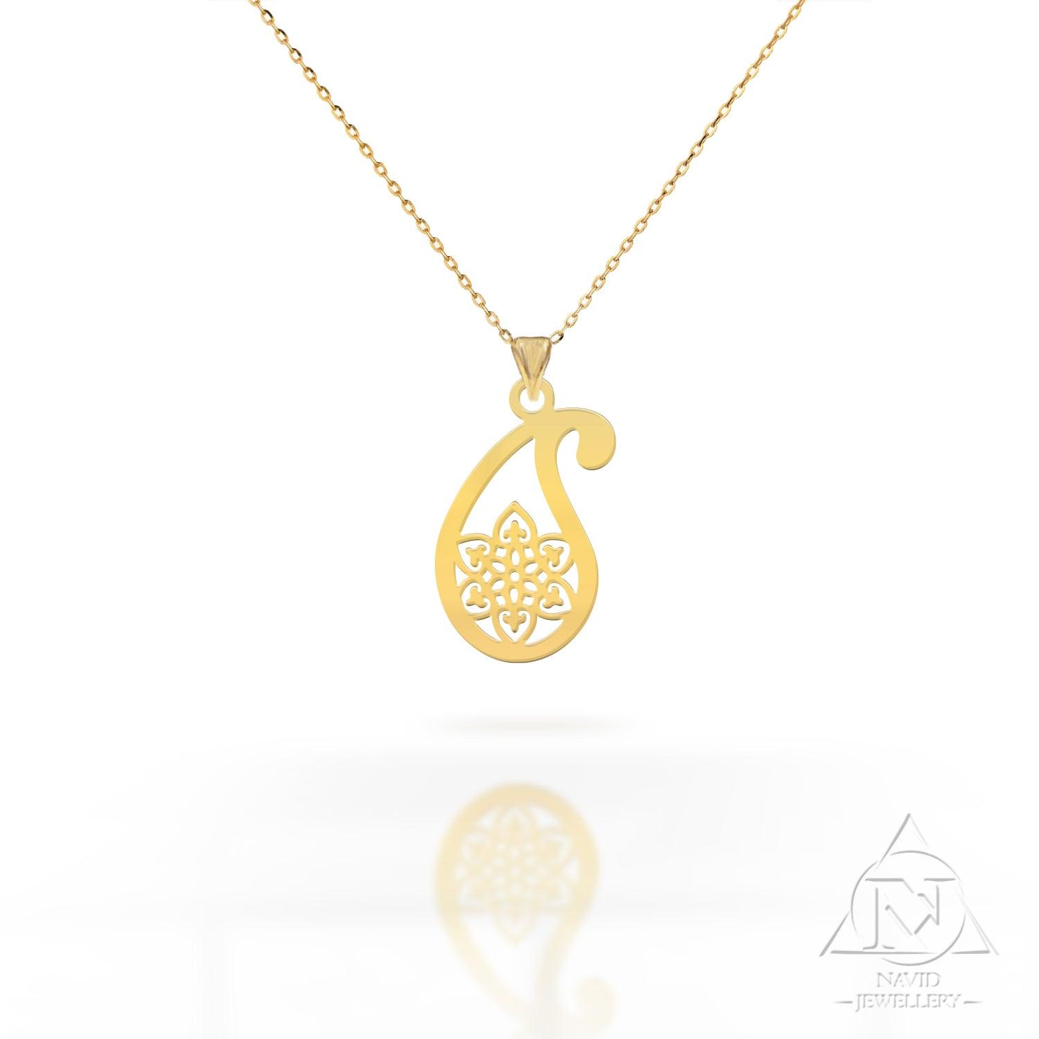 18k Gold Necklace - navidjewellery