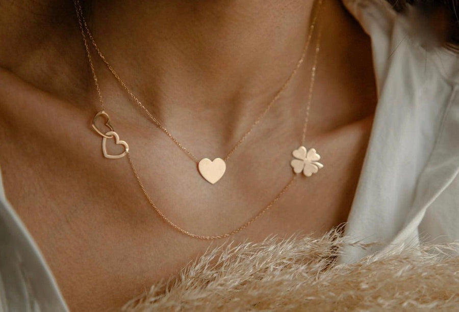 18k shop gold necklace