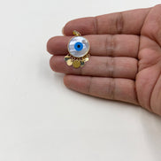 18K Gold Pendent Evil-Eye - navidjewellery