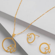 18K Gold Set - navidjewellery