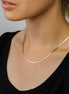18K Gold Snake Necklaces - navidjewellery