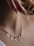 18K Name Necklace By Letters - navidjewellery